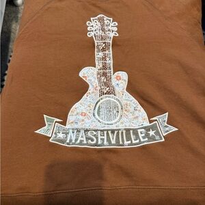 Altar'd State Warm Brown Knit Top